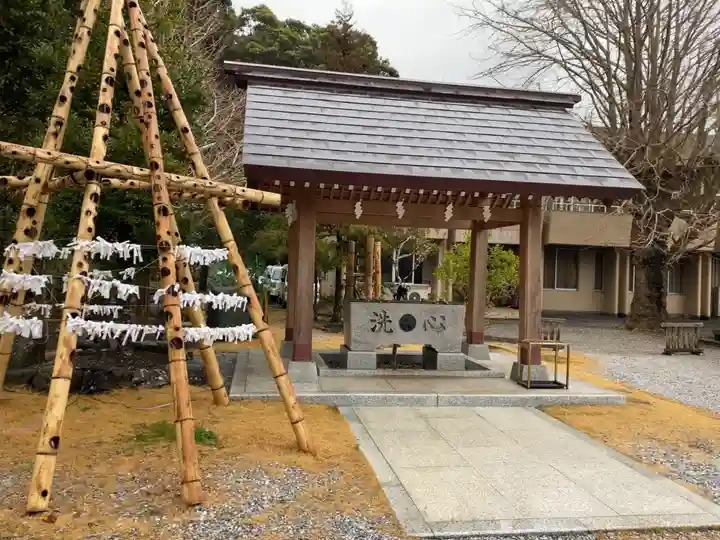 高家神社の手水舎