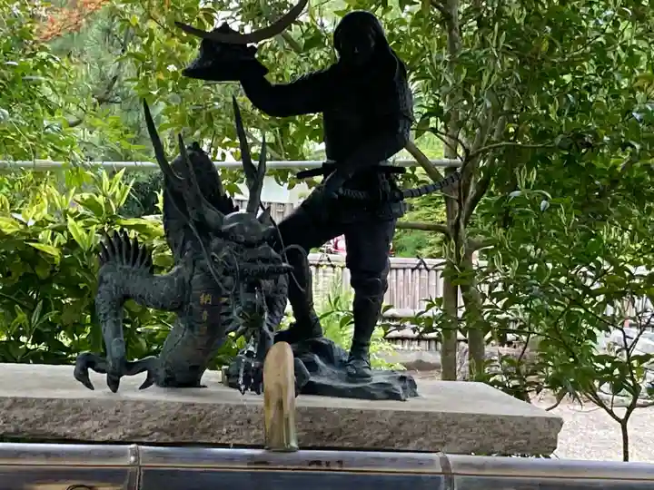 青葉神社の手水舎