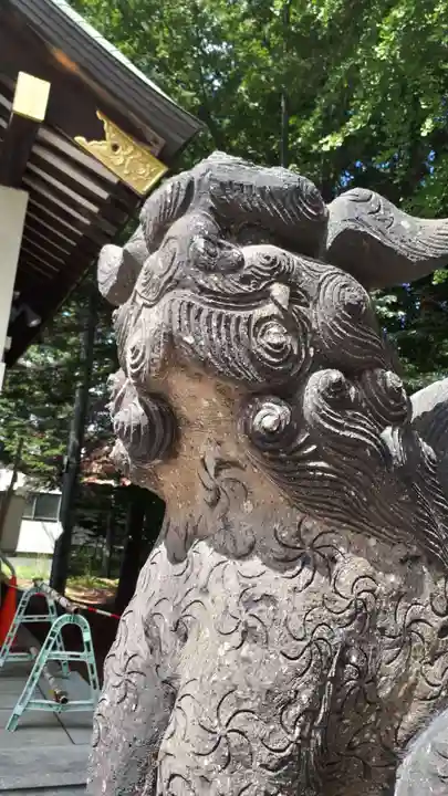 発寒神社の狛犬