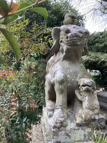 稗田神社の狛犬