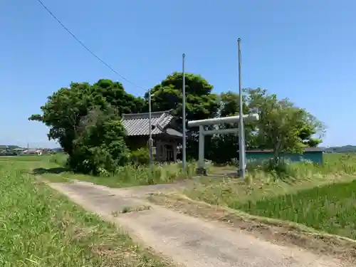 須賀神社の鳥居