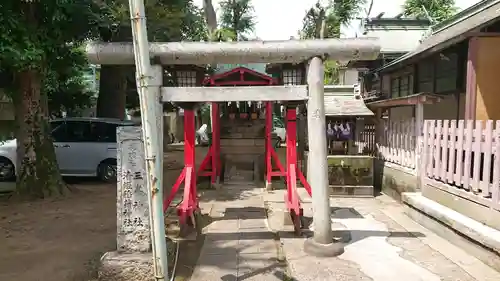 高円寺天祖神社の鳥居