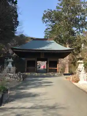 普門寺(切り絵御朱印発祥の寺)の山門・神門