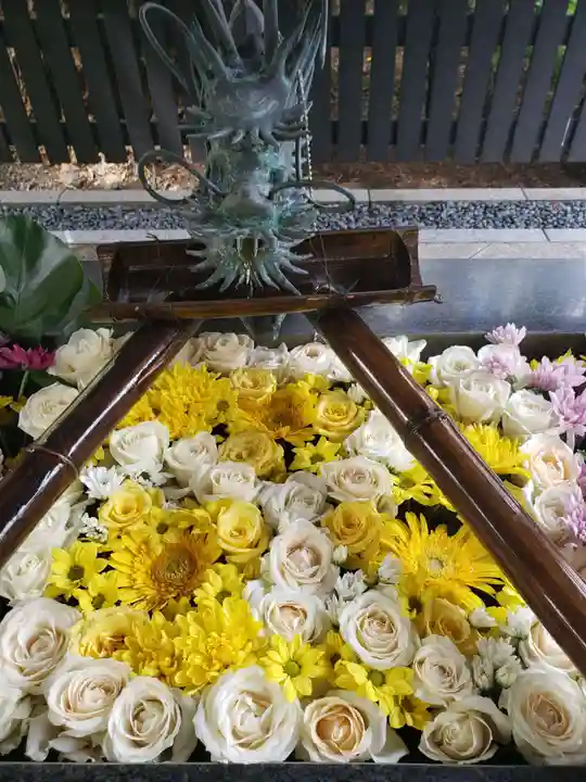 熊野神社の手水舎