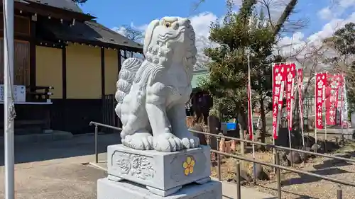 櫻岡大神宮の狛犬