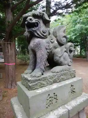 北広島市総鎮守 廣島神社の狛犬