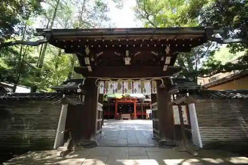 赤坂氷川神社の山門・神門