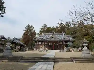 淡河八幡神社の本殿・本堂