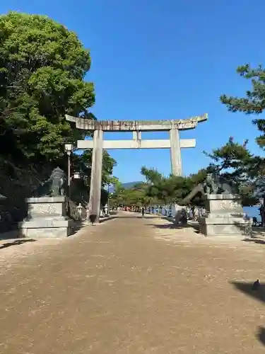 厳島神社の鳥居