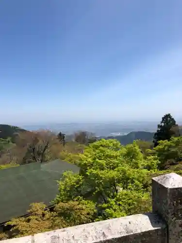 大山阿夫利神社の景色