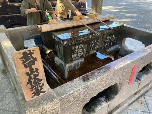 秩父神社の手水