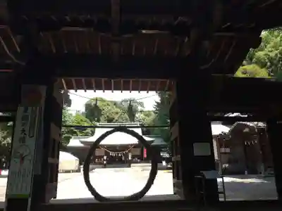峯ヶ岡八幡神社の山門・神門