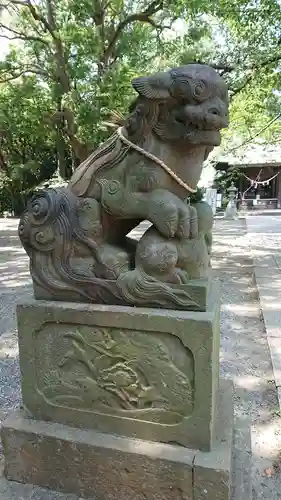 篠原八幡神社の狛犬