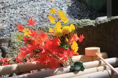 阿久津「田村神社」(郡山市阿久津町)旧社名:伊豆箱根三嶋三社の手水舎