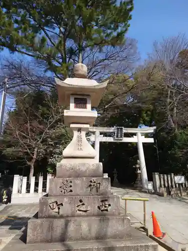 弓弦羽神社の鳥居