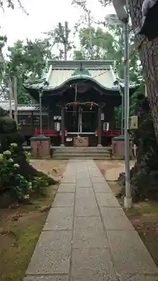 諏訪神社の本殿・本堂
