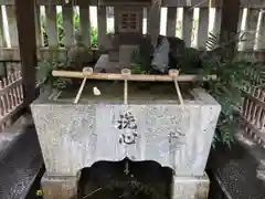 天祖神社の手水