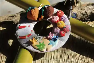 霊山神社の手水舎