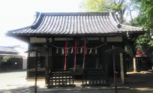 中村八幡神社の本殿・本堂