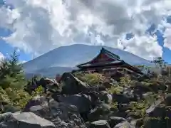 寛永寺別院浅間山観音堂 奥の院「炎観音」の景色