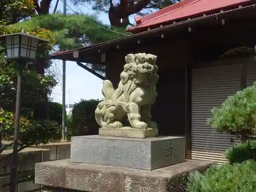 子之神社の狛犬