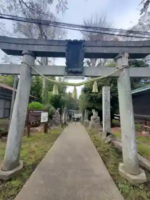木曽三社神社の鳥居