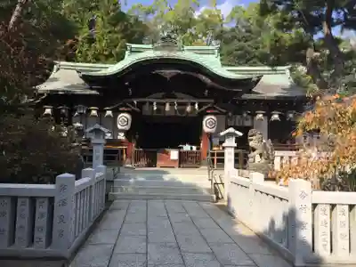芦屋神社の本殿・本堂