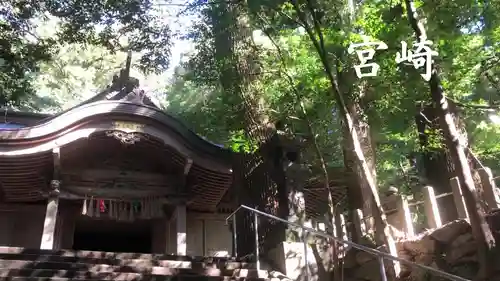 槵觸神社の本殿・本堂