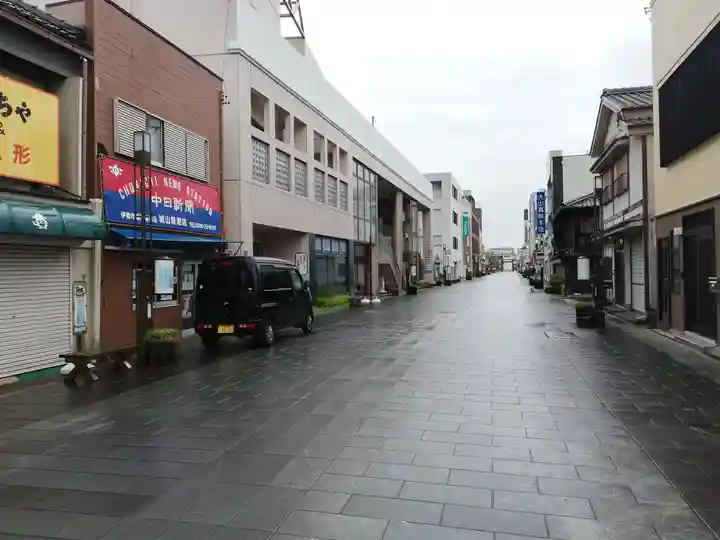 伊勢神宮外宮(豊受大神宮)の周辺