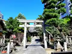 遠江分器稲荷神社の鳥居