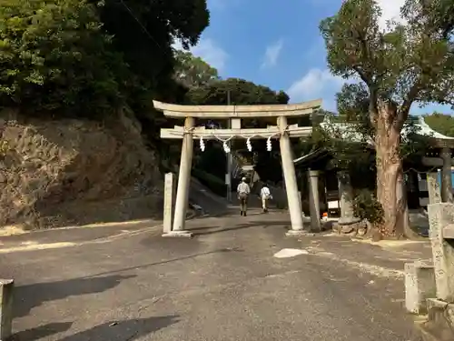 姫坂神社の鳥居