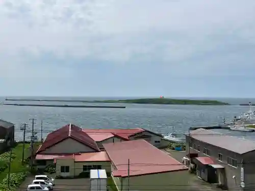 根室金刀比羅神社の景色