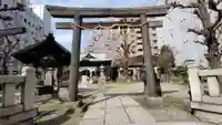 千束稲荷神社の鳥居