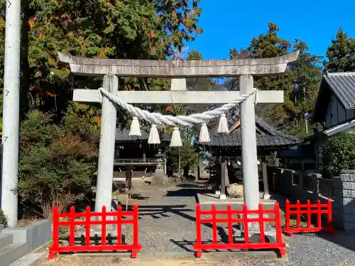 瓺𦼆神社の鳥居