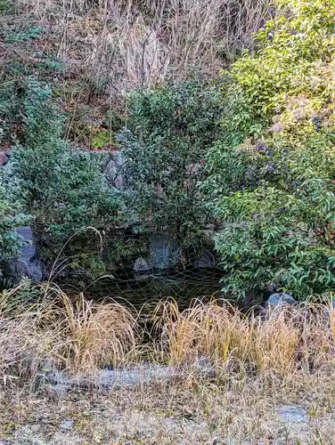 白金氷川神社の庭園