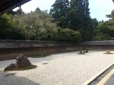 龍安寺の庭園