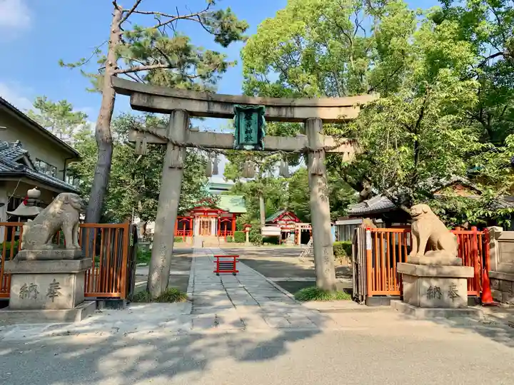 港住吉神社(住吉大社境外末社)の鳥居