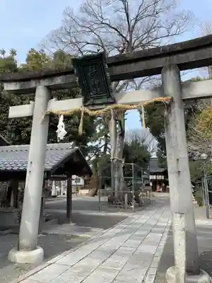 縣神社の鳥居
