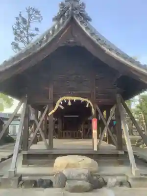 河原神社の本殿・本堂