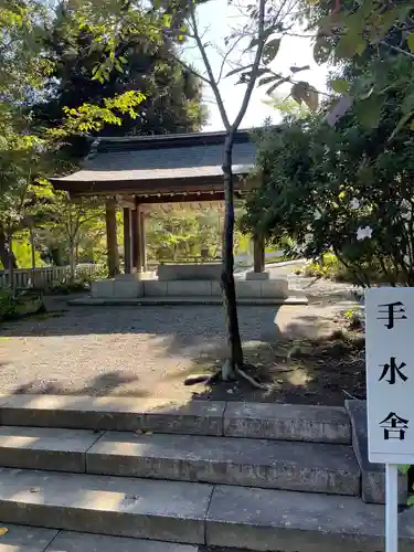 茨城縣護國神社の手水舎