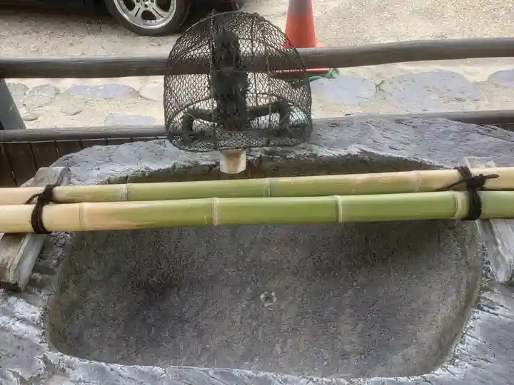 西古渡神社の手水舎