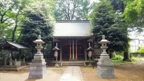 上連雀神明社の本殿