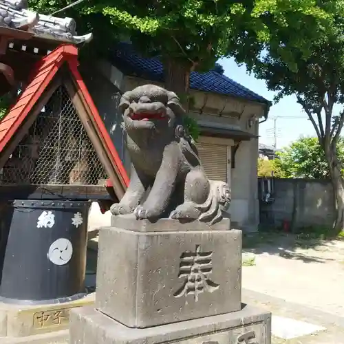 天祖神社の狛犬