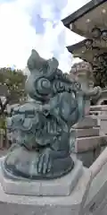 難波八阪神社の狛犬