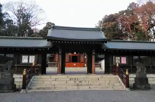 井草八幡宮の山門・神門