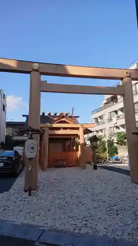 【閉業】小石川大神宮の鳥居