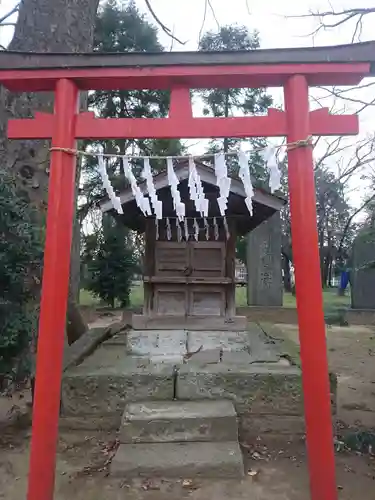 佐間天神社の鳥居