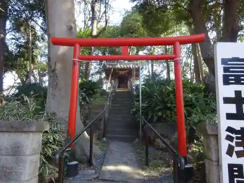 浅間神社の鳥居