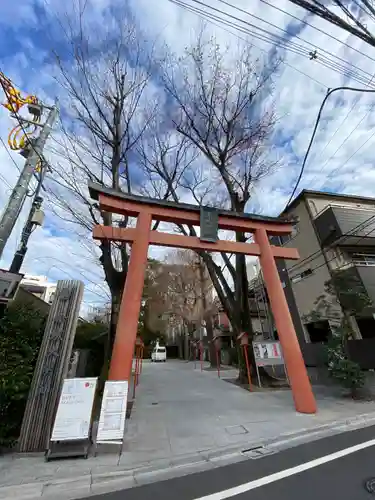 赤城神社の鳥居