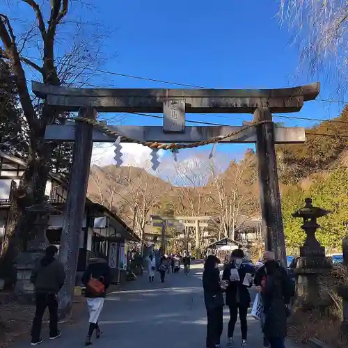 古峯神社の鳥居